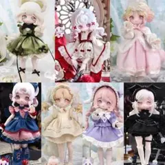 COME4FREE運勢おみくじの精霊1/8BJDブラインドドール BOX6個入り 