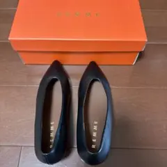 【新品未使用】REMME/レメポインテッドピンヒール BLACK サイズ36