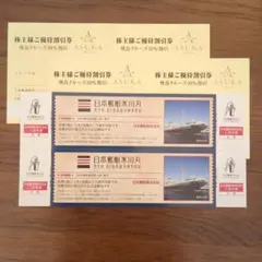 日本郵船 株主優待 氷川丸招待券 飛鳥クルーズ割引券
