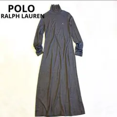 ポロラルフローレン　ホースマーク　タートルネックニットワンピース