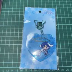 スーパーセーラーマーキュリー ×シナモロール アクリルキーホルダー ハート型
