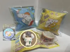 新品 サンリオ シナモロール くら寿司 グッズ ガチャ フィギュア セット