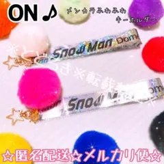 ゆゆまま♡様専用☆ON♪ふわふわキーホルダー☆ ドーム　黒1つ