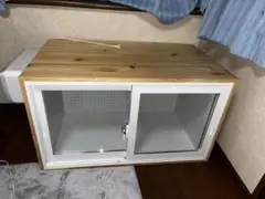 直接引取限定】木製犬小屋 サッシ窓付き 開閉屋根 - メルカリ