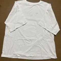 ホワイト ロゴ入り Tシャツ