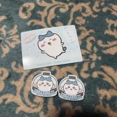 ちいかわ くら寿司 ハチワレ マグネットとステッカーセット