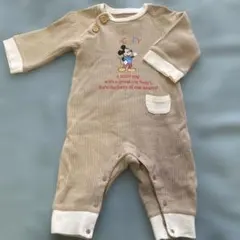 【値下げしました】ミッキーマウスロンパース 70cm