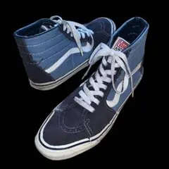 ジャンク USA製VANS SK8-HI-TOP ハイトップUS9 ヴィンテージ