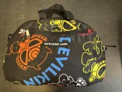 HYSTERIC MINI エコバッグ 大容量 ブラック/マルチカラーのサムネイル