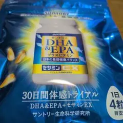 新品 サントリー DHA & EPA＋セサミンEX 120粒入り　SUNTORYのサムネイル