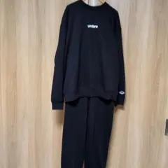 ★新品未使用★umbro 黒 スウェットセットLサイズ