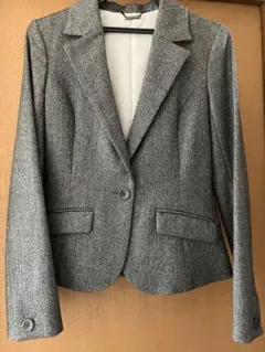 MICHEL KLEIN グレー テーラードジャケット 40
