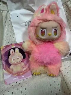 ラブブ ぬいぐるみ ペンダント エナジー POPMART 正規品 ピンク