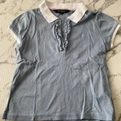 Burberry ポロシャツ 120A 水色