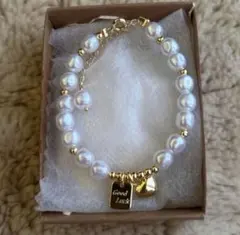 【週末値下げ】バロックパール　ブレスレット　淡水パール　真珠　レディース　新品