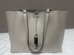 グレー トートバッグ 合成皮革のサムネイル