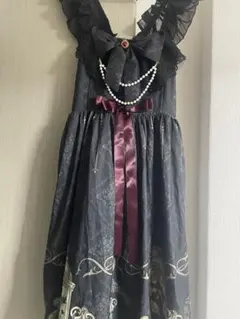 ゴスロリ・ロリータドレス 黒