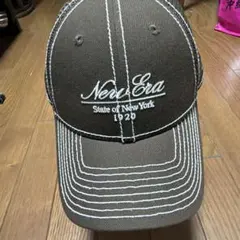NEW ERA キャップ ブラウン メッシュ