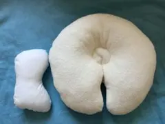 ベビー用枕セット クリーム色