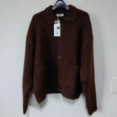 LURAKU ブラウン ニットカーディガン Mサイズ