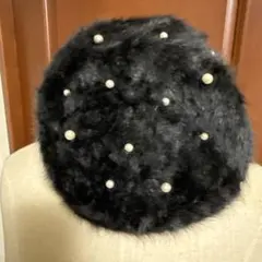 ファー ベレー帽