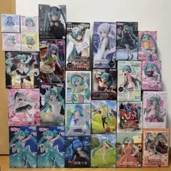 初音ミク　プライズフィギュアまとめ売り　27点セット