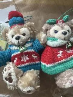 2011年 クリスマス ダッフィー シェリーメイ ぬいぐるみストラップ