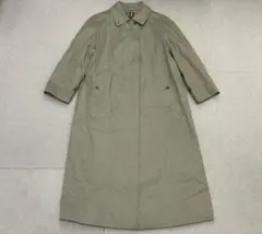 (L02426) ダックス DAKS コットン ステンカラーロングコート