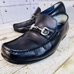 【美品】ビットローファー リーガル REGAL 黒 ブルーソール57HR