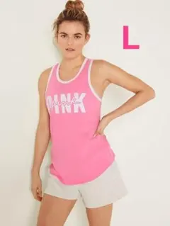 ヴィクトリア シークレット PINK タンクトップ 新品未開封品 US-M(L)のサムネイル