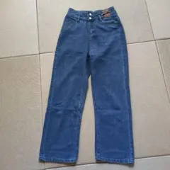 ハイウエスト デニムパンツ ブルー レディースМ