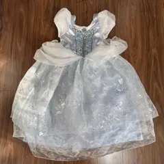水色フリルドレス ディズニー風
