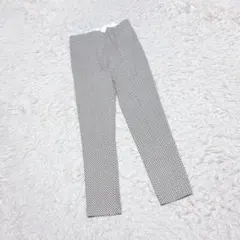 【タグ付き】H&M リボン柄 スラックスパンツ (36) 総柄
