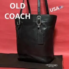 USA製 オールドコーチ トートバッグ ブラック 型番9803