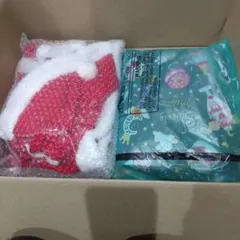 サンタ服とコート