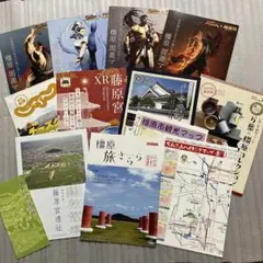 奈良県 橿原市 観光マップ ストリートファイター コラボ　藤原の宮都　世界遺産