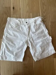 ホワイト ショートパンツ ハーフパンツ　orslow オアスロウのサムネイル