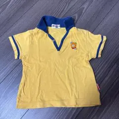 イエロー ポロシャツ ミキハウス