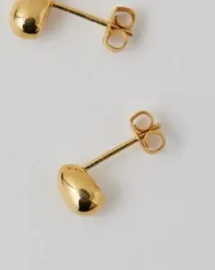 【2.718】シンプルゴールドドロップピアス ¥19800新品未使用レア完売