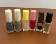 特価‼︎ ちふれ＆ネイルホリック　6色セット