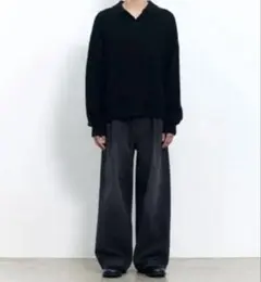 夏休み特価］（美品）INSILENCEワイドストレートパンツ - メルカリ