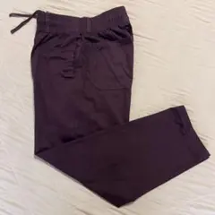 GU イージーパンツ ダークパープル メンズ