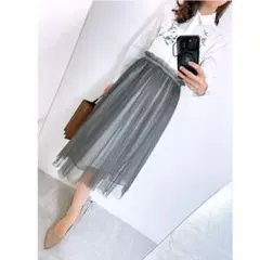 【美品✨】チェスティ❤️サイズ0（S）洗える チュールドッキングワンピース✨