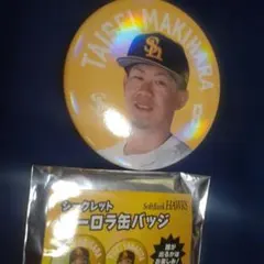 新品未開封！埼玉西武ライオンズ 通算150本塁打記念缶バッチ2個セット
