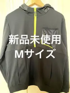 【新品】FOOTJOY フットジョイ ゴルフ フーディー 黒 ハーフジップ M