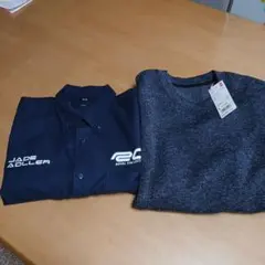 ユニクロ　　ボロカッターシャツ センター　2点セット サイズ 　　Lサイズ