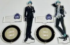 ツイステ 制服 アクリルスタンド アクスタ ジェイド フロイド