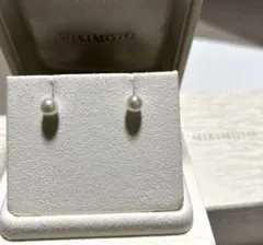 ミキモト K18 約6.25mmパール ピアスのサムネイル