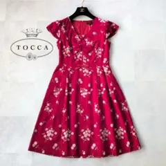 TOCCA☆トッカ DANCING RAIN ドレス 刺繍ワンピース 0 S - メルカリ