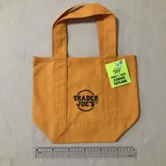 Trader Joe's トレーダージョーズ　トートバッグ　トレジョ　オレンジ